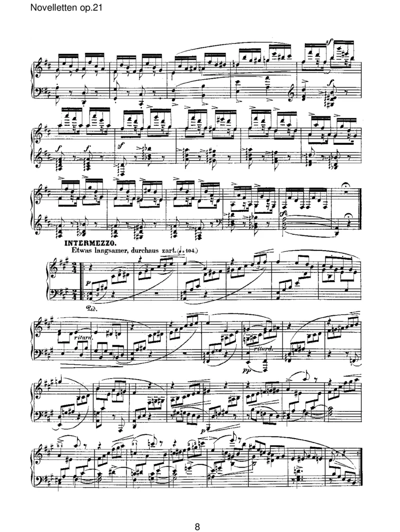 Novellettenop.21_一万首著名钢琴曲谱哈农贝多芬合集视频教学电子版高清无水印可打印_1古典钢琴知名音乐家谱_舒曼钢琴谱全集_RobertSchumann罗伯特&middot;舒曼(1810-1856)