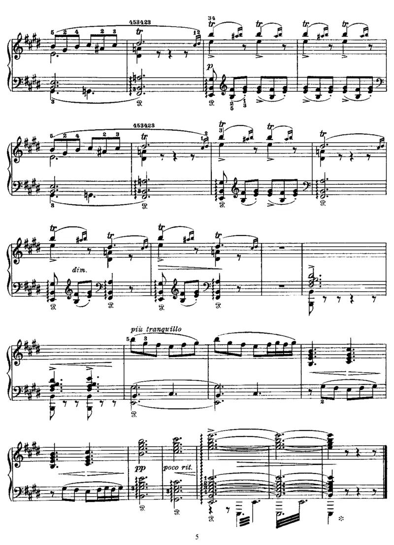 PeerGyntSuiteNo.1Op.46_一万首著名钢琴曲谱哈农贝多芬合集视频教学电子版高清无水印可打印_1古典钢琴知名音乐家谱_格里格钢琴谱全集_皮尔金组曲