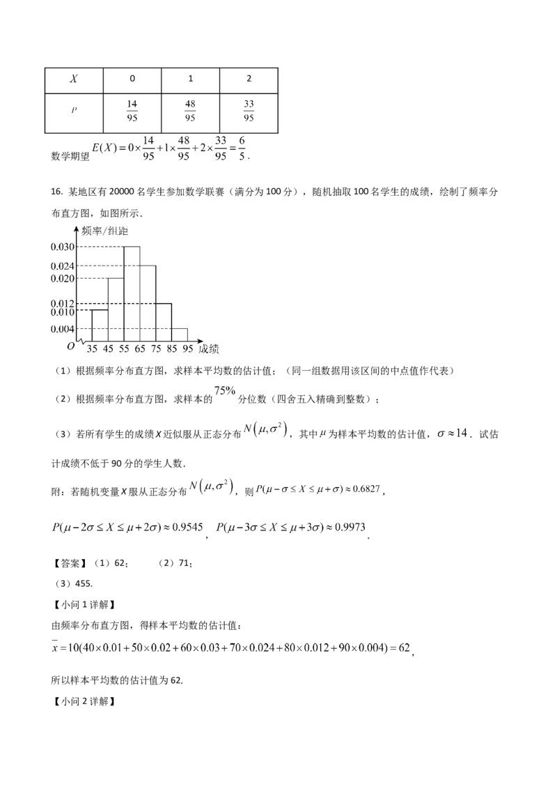 山东省名校考试联盟2024-2025学年高二下学期期中考试数学Word版含解析_2024-2025高二（7-7月题库）_2025年6月试卷_0612山东省名校考试联盟2024-2025学年高二下学期期中考试