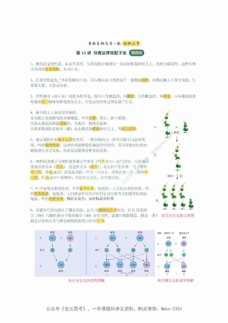 李林暑假班背诵作业（背诵版）@_2024-2025高三（6-6月题库）_2024年09月试卷_李林