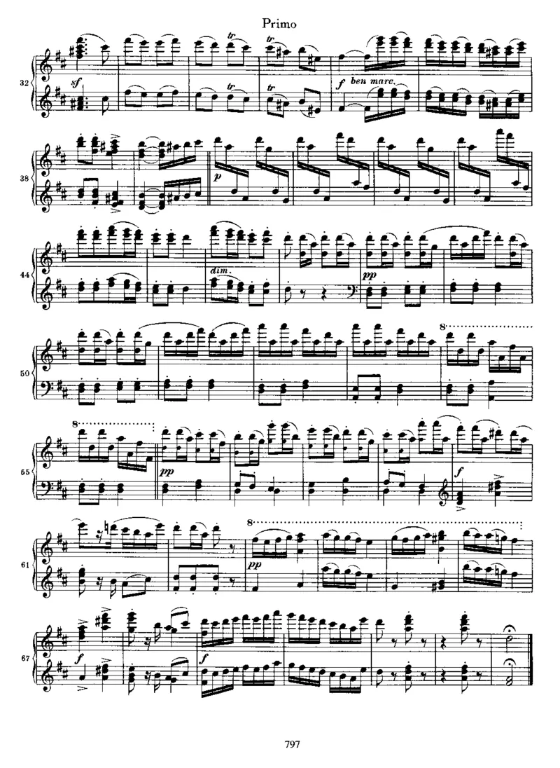 HungarianDanceNo18inD_一万首著名钢琴曲谱哈农贝多芬合集视频教学电子版高清无水印可打印_1古典钢琴知名音乐家谱_勃拉姆斯钢琴谱全集_匈牙利舞曲四手联弹版