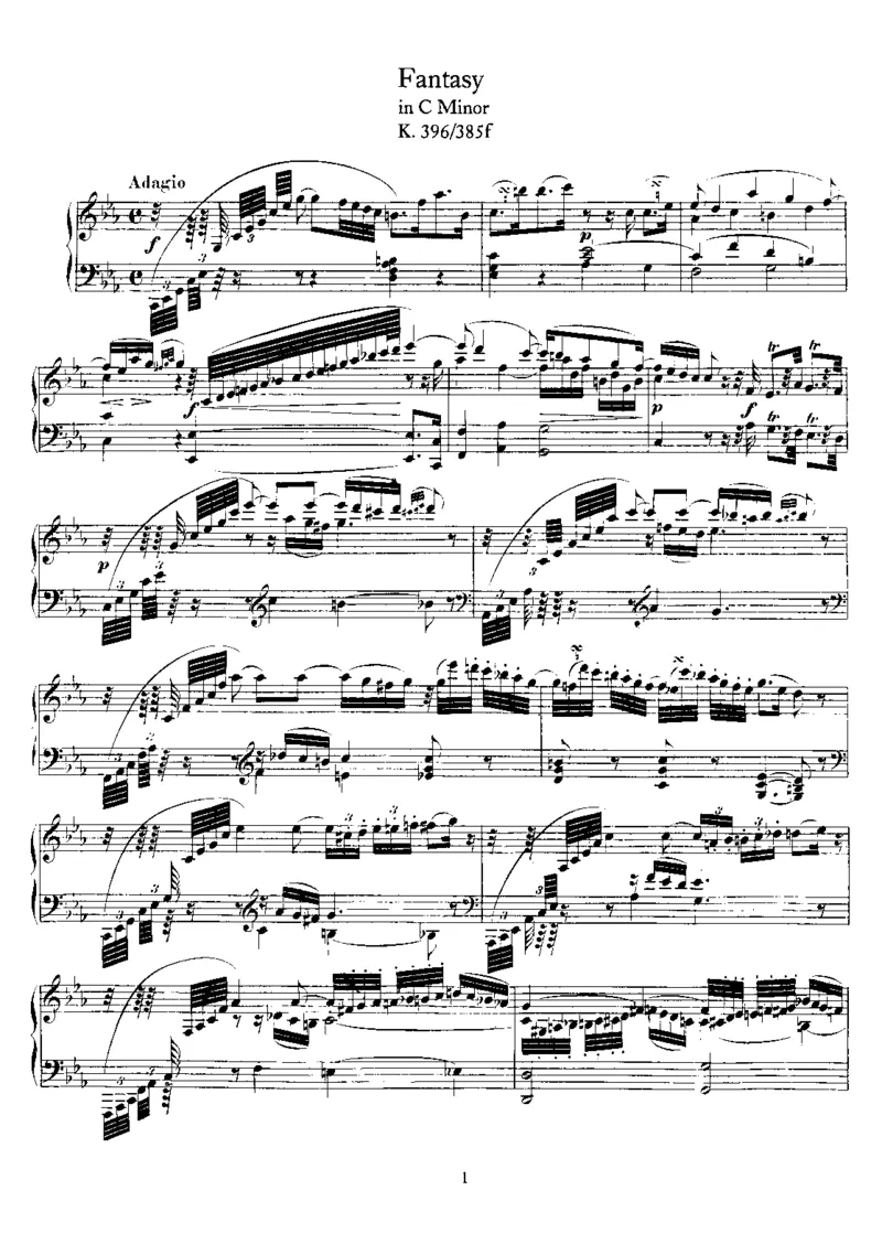 Fantasyinc,K396_一万首著名钢琴曲谱哈农贝多芬合集视频教学电子版高清无水印可打印_1古典钢琴知名音乐家谱_莫扎特钢琴谱全集_0312095926_幻想曲集