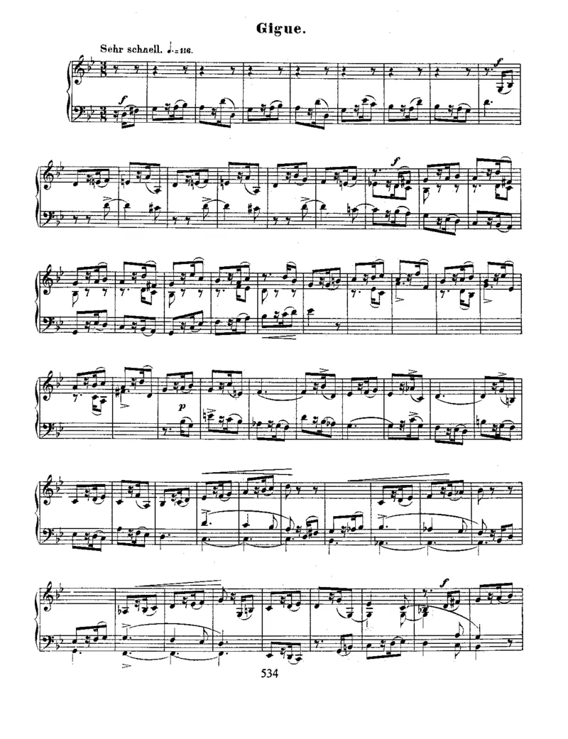Schumann-FourPieces(VierStucke),Op.32_一万首著名钢琴曲谱哈农贝多芬合集视频教学电子版高清无水印可打印_1古典钢琴知名音乐家谱_舒曼钢琴谱全集_WORKS