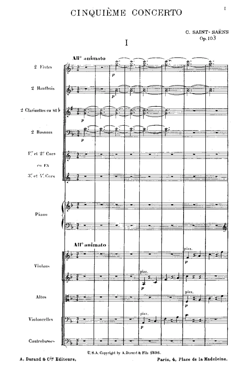 SaintSaensConcerto_No_5_Op_103_一万首著名钢琴曲谱哈农贝多芬合集视频教学电子版高清无水印可打印_1古典钢琴知名音乐家谱_圣桑钢琴谱全集_钢琴协奏曲