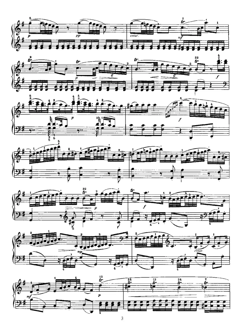 PianoSonataNo6inG_NoRestriction_一万首著名钢琴曲谱哈农贝多芬合集视频教学电子版高清无水印可打印_1古典钢琴知名音乐家谱_海顿钢琴谱全集_奏鸣曲