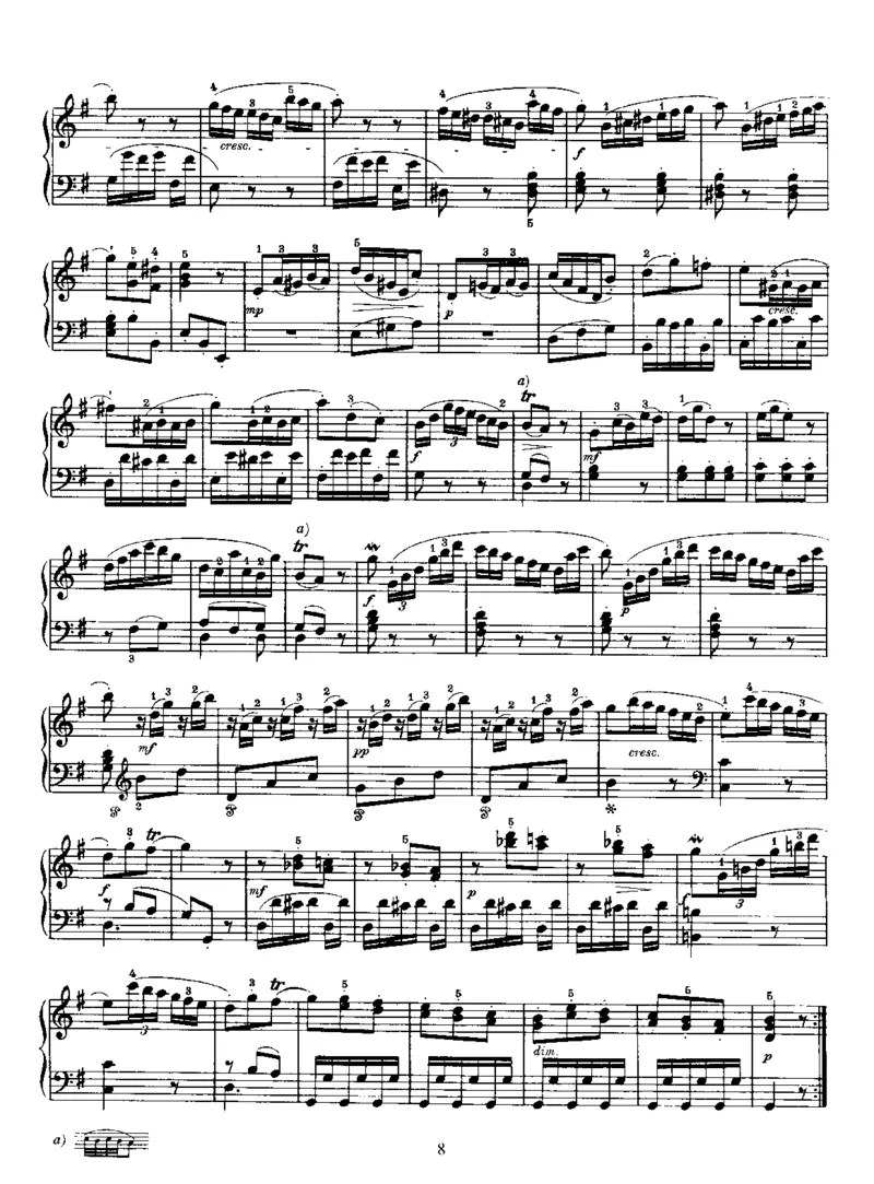 PianoSonataNo6inG_NoRestriction_一万首著名钢琴曲谱哈农贝多芬合集视频教学电子版高清无水印可打印_1古典钢琴知名音乐家谱_海顿钢琴谱全集_奏鸣曲