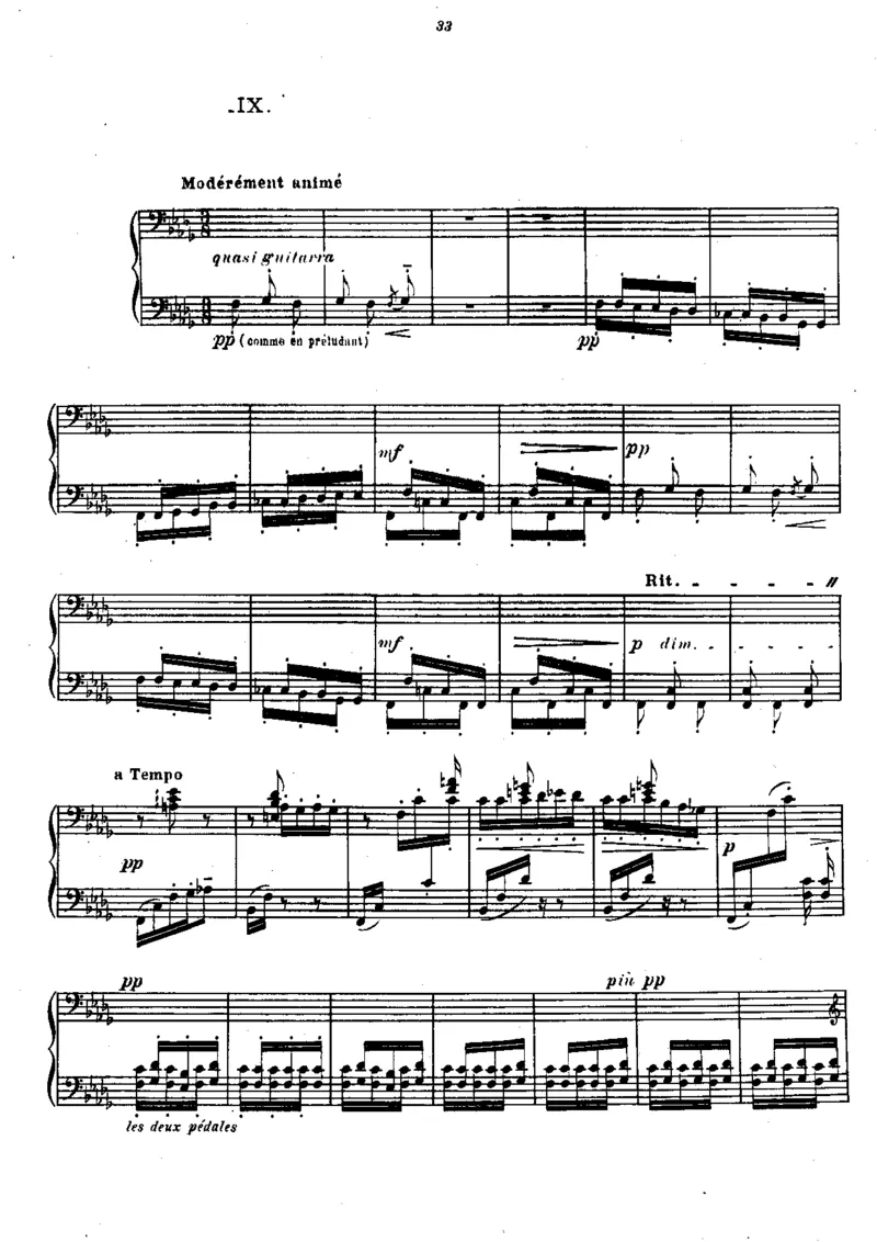 Preludes__Book_1.德彪西_一万首著名钢琴曲谱哈农贝多芬合集视频教学电子版高清无水印可打印_1古典钢琴知名音乐家谱_德彪西钢琴谱全集