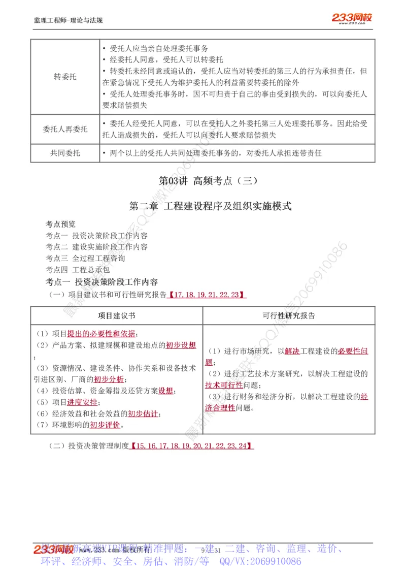WM_Removed_1-6_监理工程师_2025监理工程师_2025年监理工程师-各大机构_2025年监理-概论_机构3-223_03.高频考点-代.楠_讲义
