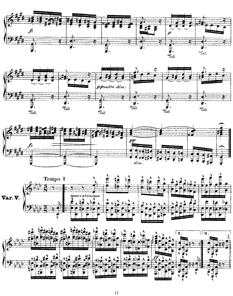 ThemeandVariationsinAb,Op36_一万首著名钢琴曲谱哈农贝多芬合集视频教学电子版高清无水印可打印_1古典钢琴知名音乐家谱_德沃夏克钢琴谱全集