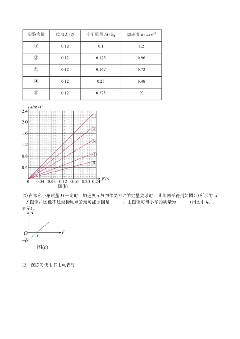 吉林省白城市第一中学2025届高三上学期1月期末考试物理试卷（含解析）_2024-2025高三（6-6月题库）_2025年01月试卷_0107吉林省白城市第一中学2025届高三上学期1月期末考试