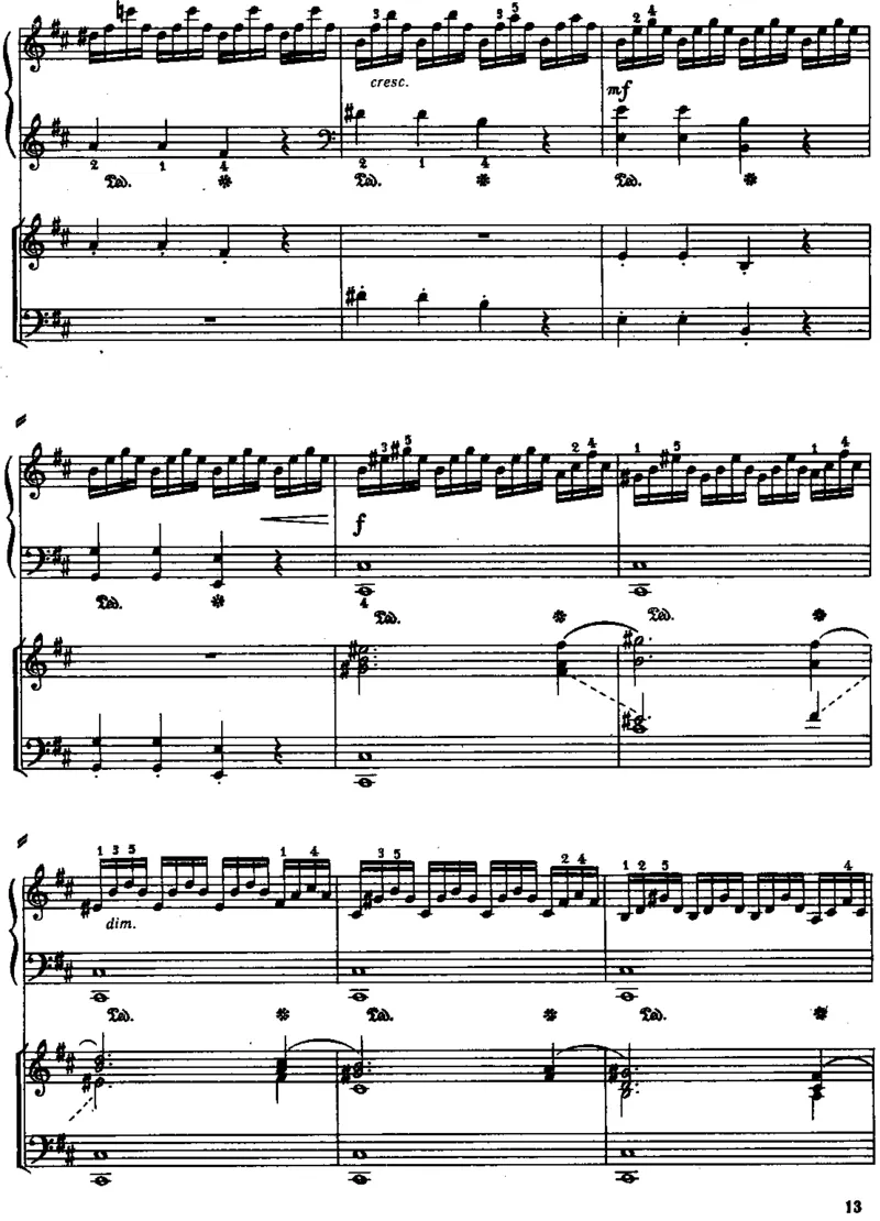 PianoConcertoinD(2Piano)_一万首著名钢琴曲谱哈农贝多芬合集视频教学电子版高清无水印可打印_1古典钢琴知名音乐家谱_海顿钢琴谱全集