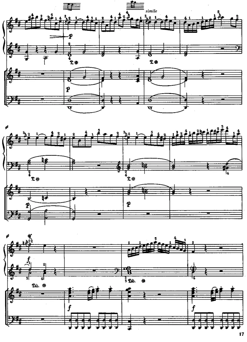 PianoConcertoinD(2Piano)_一万首著名钢琴曲谱哈农贝多芬合集视频教学电子版高清无水印可打印_1古典钢琴知名音乐家谱_海顿钢琴谱全集