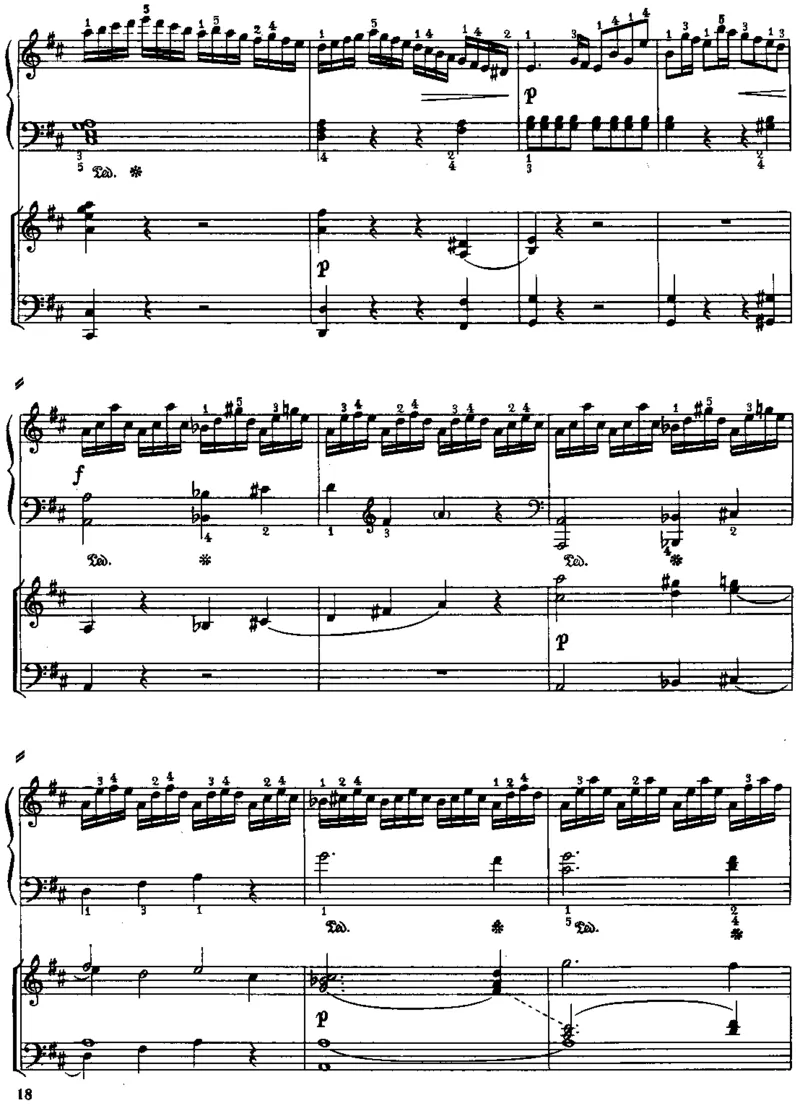 PianoConcertoinD(2Piano)_一万首著名钢琴曲谱哈农贝多芬合集视频教学电子版高清无水印可打印_1古典钢琴知名音乐家谱_海顿钢琴谱全集