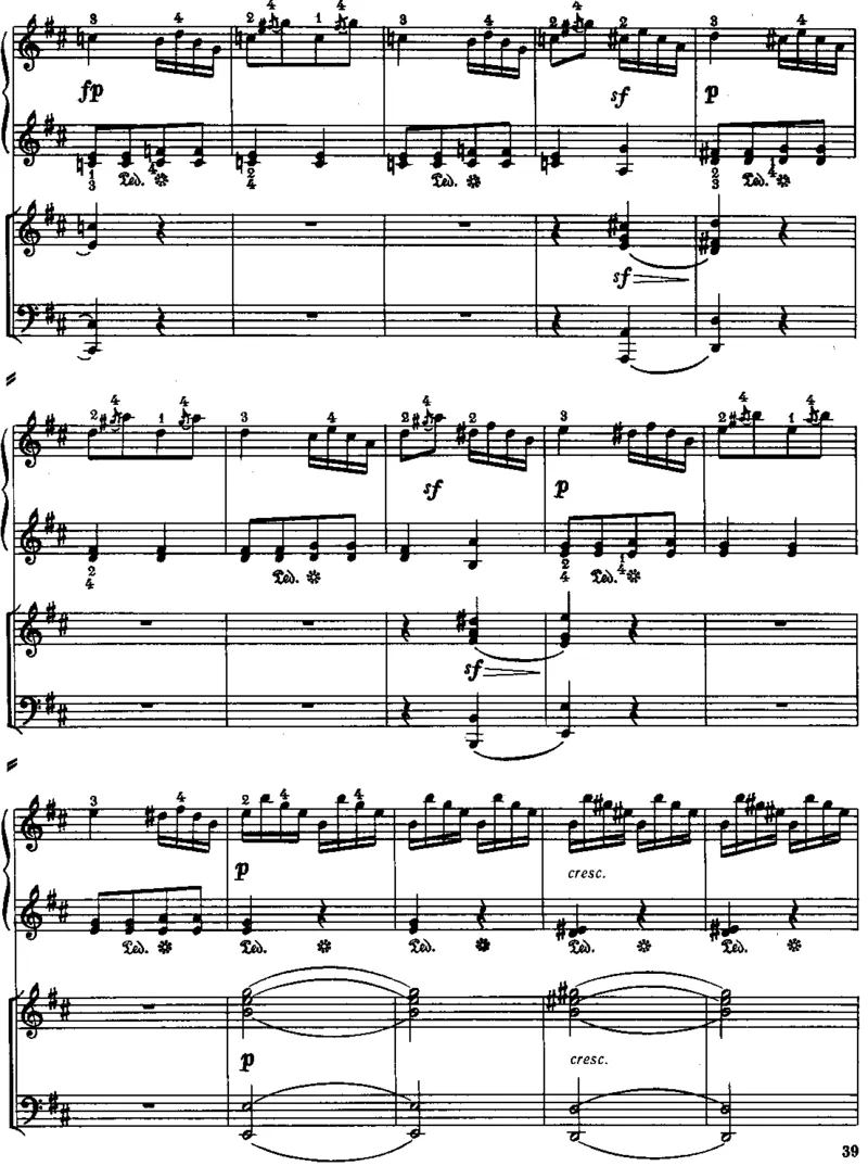 PianoConcertoinD(2Piano)_一万首著名钢琴曲谱哈农贝多芬合集视频教学电子版高清无水印可打印_1古典钢琴知名音乐家谱_海顿钢琴谱全集