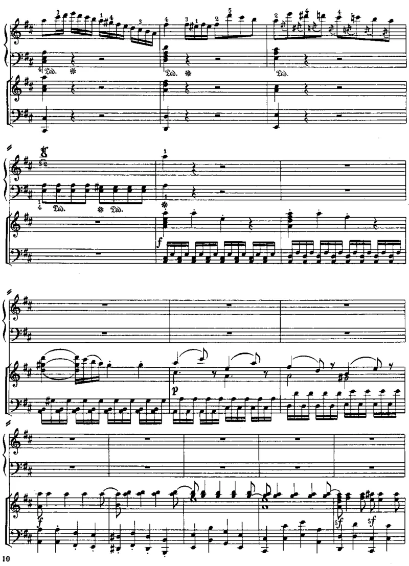 PianoConcertoinD(2Piano)_一万首著名钢琴曲谱哈农贝多芬合集视频教学电子版高清无水印可打印_1古典钢琴知名音乐家谱_海顿钢琴谱全集