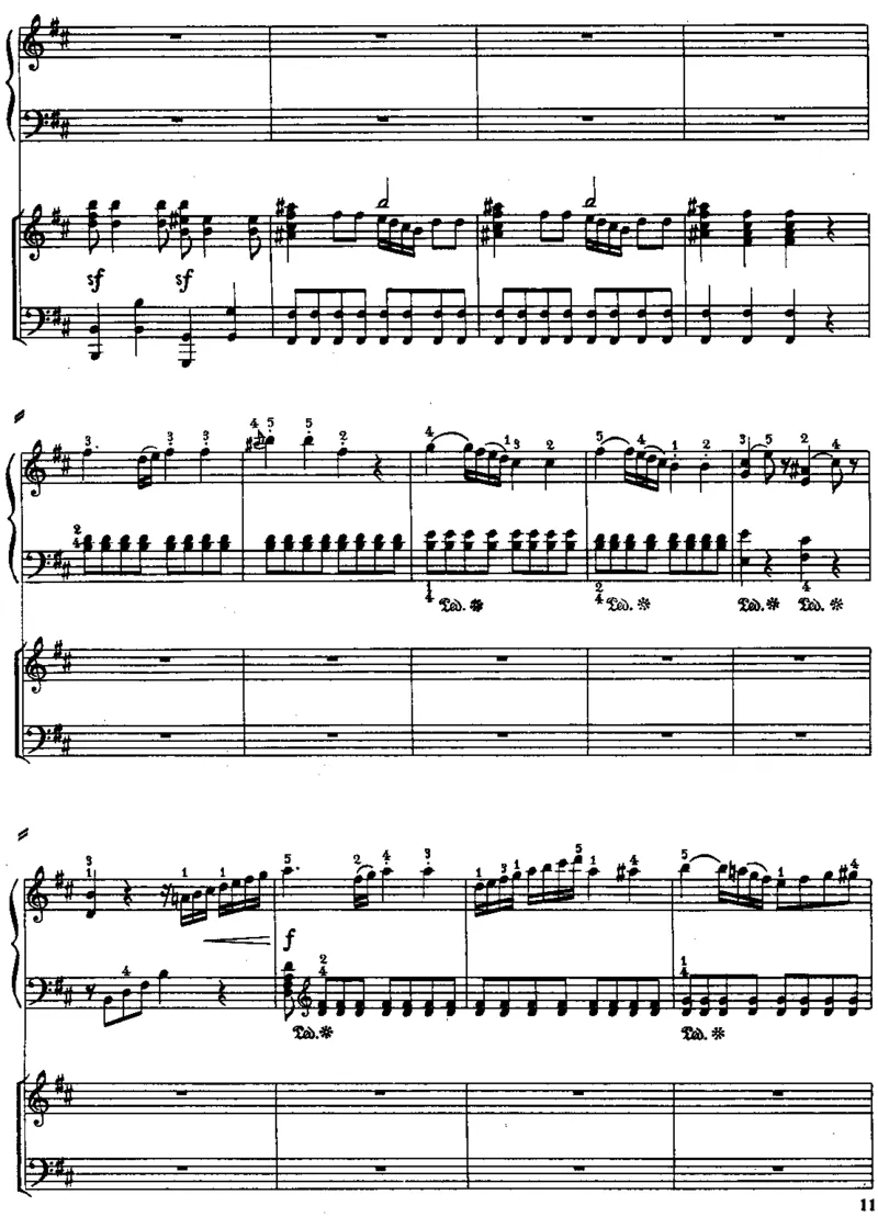 PianoConcertoinD(2Piano)_一万首著名钢琴曲谱哈农贝多芬合集视频教学电子版高清无水印可打印_1古典钢琴知名音乐家谱_海顿钢琴谱全集