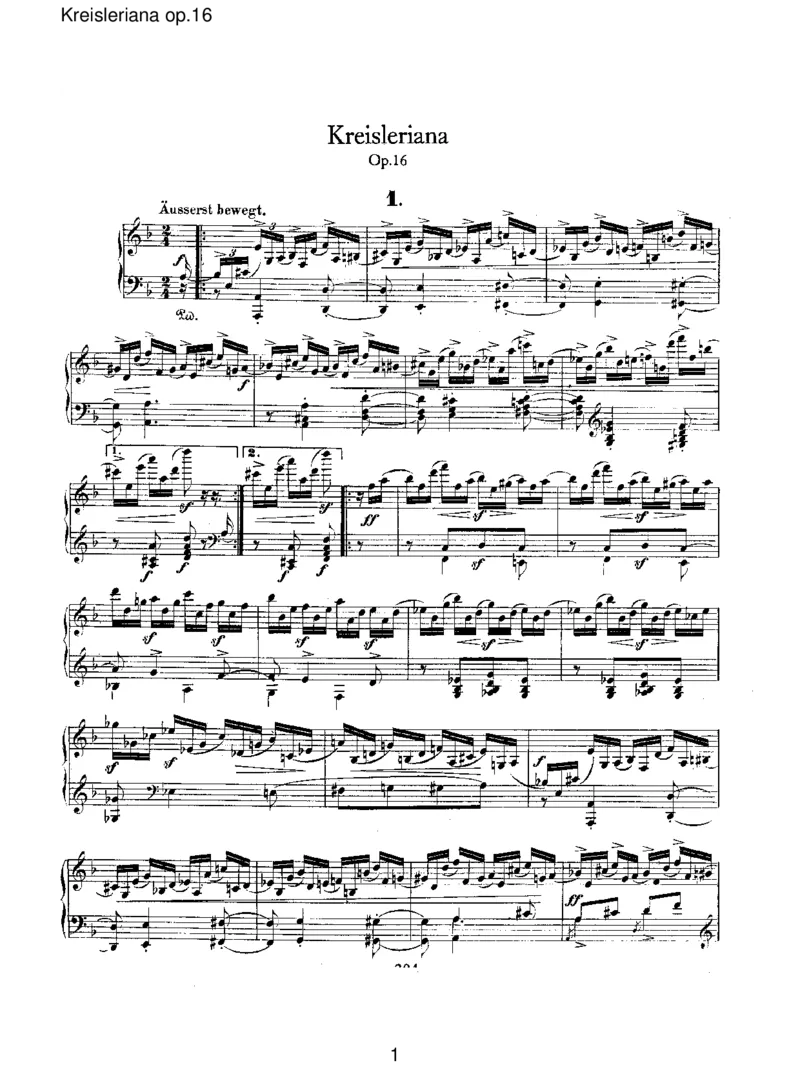 Kreislerianaop.16_一万首著名钢琴曲谱哈农贝多芬合集视频教学电子版高清无水印可打印_1古典钢琴知名音乐家谱_舒曼钢琴谱全集_RobertSchumann罗伯特&middot;舒曼(1810-1856)