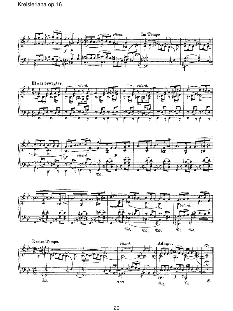 Kreislerianaop.16_一万首著名钢琴曲谱哈农贝多芬合集视频教学电子版高清无水印可打印_1古典钢琴知名音乐家谱_舒曼钢琴谱全集_RobertSchumann罗伯特&middot;舒曼(1810-1856)