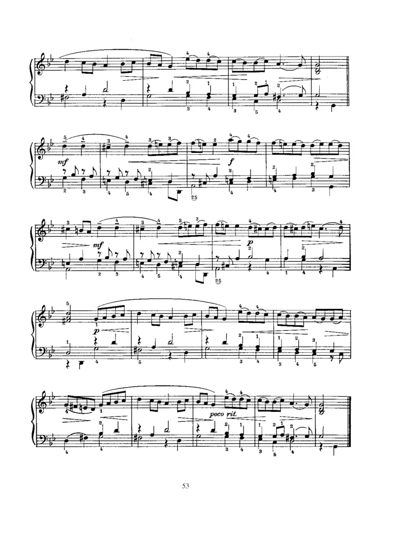 Gavotteing_一万首著名钢琴曲谱哈农贝多芬合集视频教学电子版高清无水印可打印_1古典钢琴知名音乐家谱_巴赫钢琴谱全集_其他