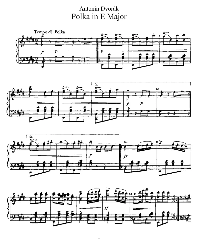 PolkainE_一万首著名钢琴曲谱哈农贝多芬合集视频教学电子版高清无水印可打印_1古典钢琴知名音乐家谱_德沃夏克钢琴谱全集_波尔卡