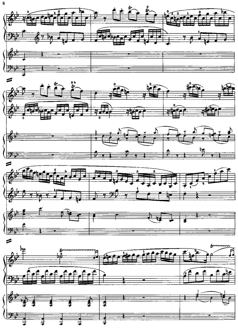 PianoConcertoNo6inBb,K238(2Piano)_一万首著名钢琴曲谱哈农贝多芬合集视频教学电子版高清无水印可打印_1古典钢琴知名音乐家谱_莫扎特钢琴谱全集_0312095926_钢琴与乐队作品