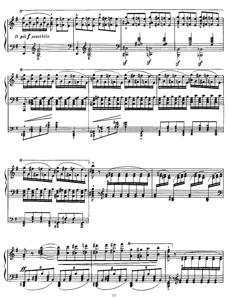 WilliamTellOverture(Rossini)_一万首著名钢琴曲谱哈农贝多芬合集视频教学电子版高清无水印可打印_1古典钢琴知名音乐家谱_李斯特钢琴谱全集_改编罗西尼