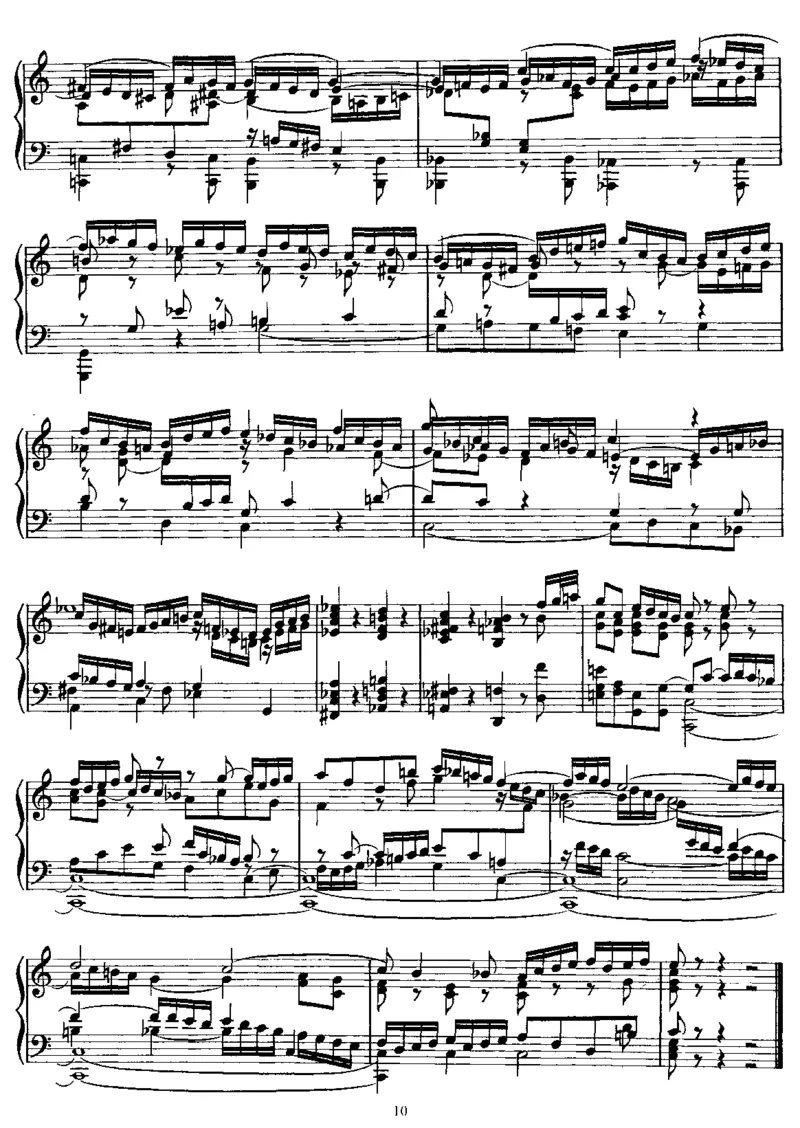 PreludeandFugueinC,BWV547(Bach)_一万首著名钢琴曲谱哈农贝多芬合集视频教学电子版高清无水印可打印_1古典钢琴知名音乐家谱_李斯特钢琴谱全集_改编巴赫