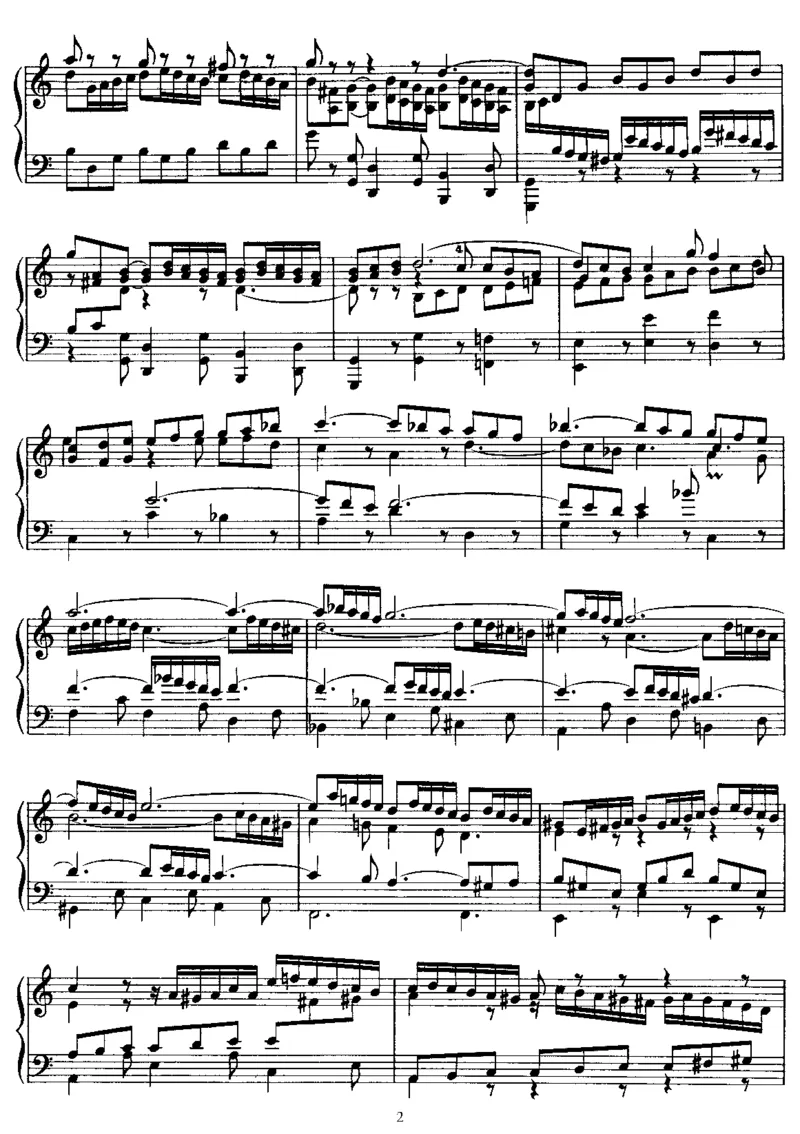 PreludeandFugueinC,BWV547(Bach)_一万首著名钢琴曲谱哈农贝多芬合集视频教学电子版高清无水印可打印_1古典钢琴知名音乐家谱_李斯特钢琴谱全集_改编巴赫