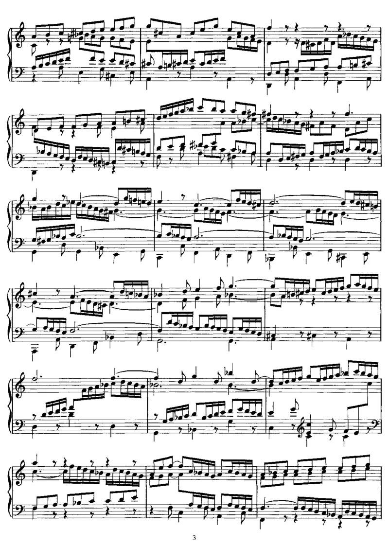 PreludeandFugueinC,BWV547(Bach)_一万首著名钢琴曲谱哈农贝多芬合集视频教学电子版高清无水印可打印_1古典钢琴知名音乐家谱_李斯特钢琴谱全集_改编巴赫