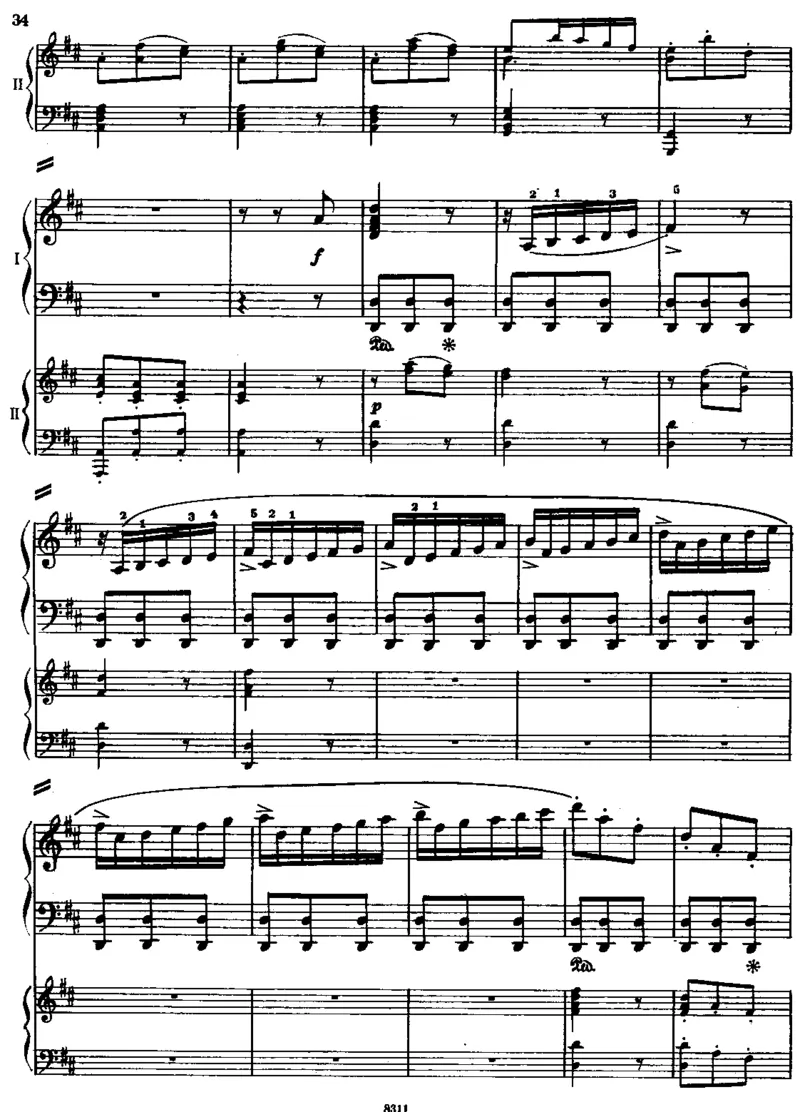 PianoConcertoNo3inD,K40(2Piano)_一万首著名钢琴曲谱哈农贝多芬合集视频教学电子版高清无水印可打印_1古典钢琴知名音乐家谱_莫扎特钢琴谱全集_0312095926_钢琴与乐队作品