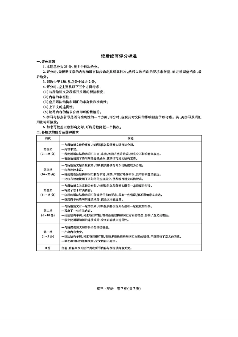 稳派英语答案_2024年5月_01按日期_1号_2024届江西稳派高三二轮复习验收考试_江西稳派2023-2024学年高三二轮复习验收考试英语（含听力）