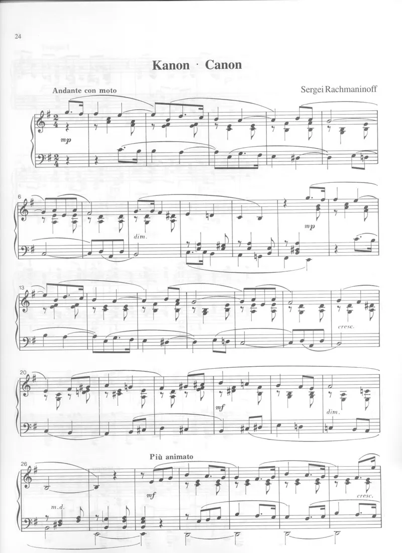 Rachmaninov-CanonineMinor_一万首著名钢琴曲谱哈农贝多芬合集视频教学电子版高清无水印可打印_1古典钢琴知名音乐家谱_拉赫玛尼诺夫钢琴谱全集