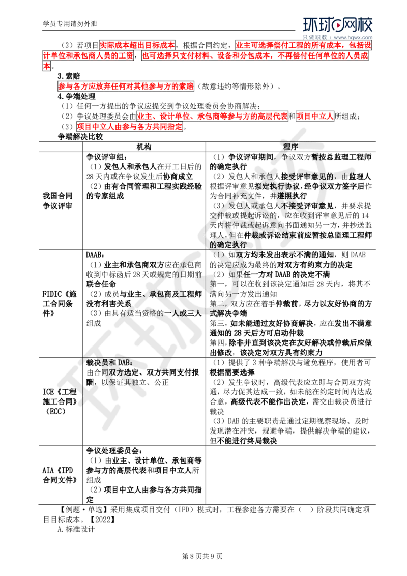 WM_40.第九章第三至四节AIA系列合同及CM和IPD合同模式_监理工程师_2025监理工程师_2025年监理工程师-各大机构_2025年监理-合同_机构1-HQ_01.精讲班-沈.磊_讲义
