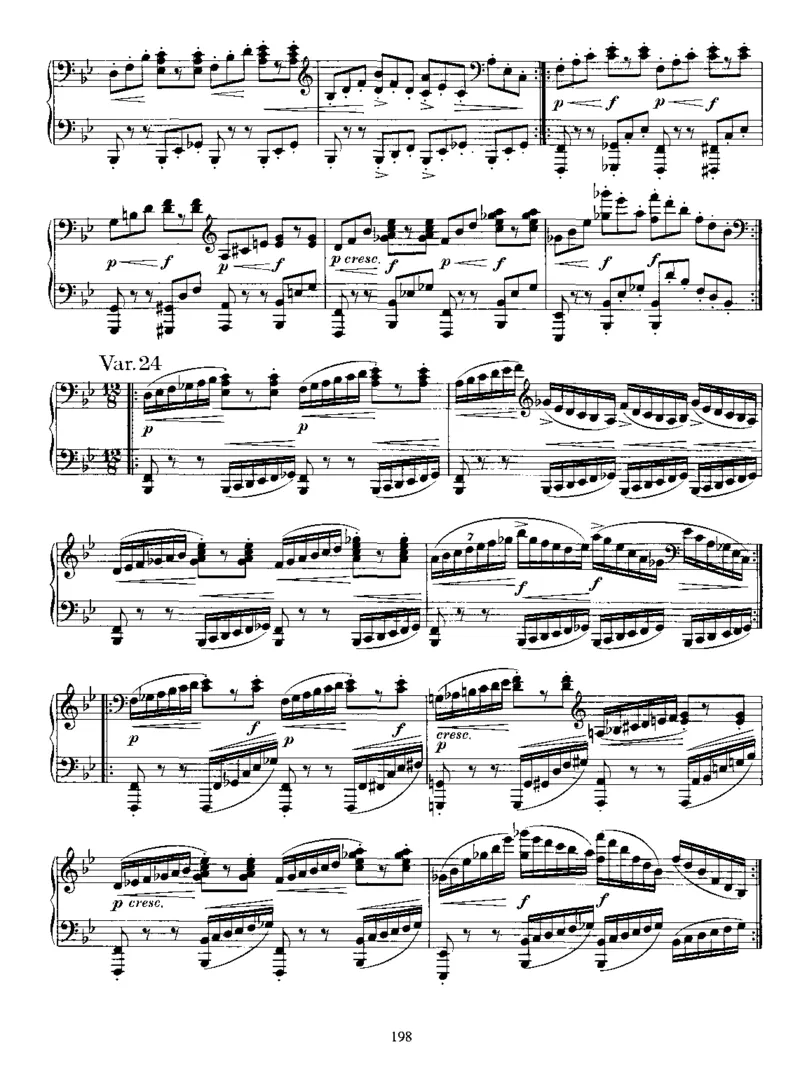 VariationsonaThemebyHandel,Op24_一万首著名钢琴曲谱哈农贝多芬合集视频教学电子版高清无水印可打印_1古典钢琴知名音乐家谱_勃拉姆斯钢琴谱全集_变奏曲