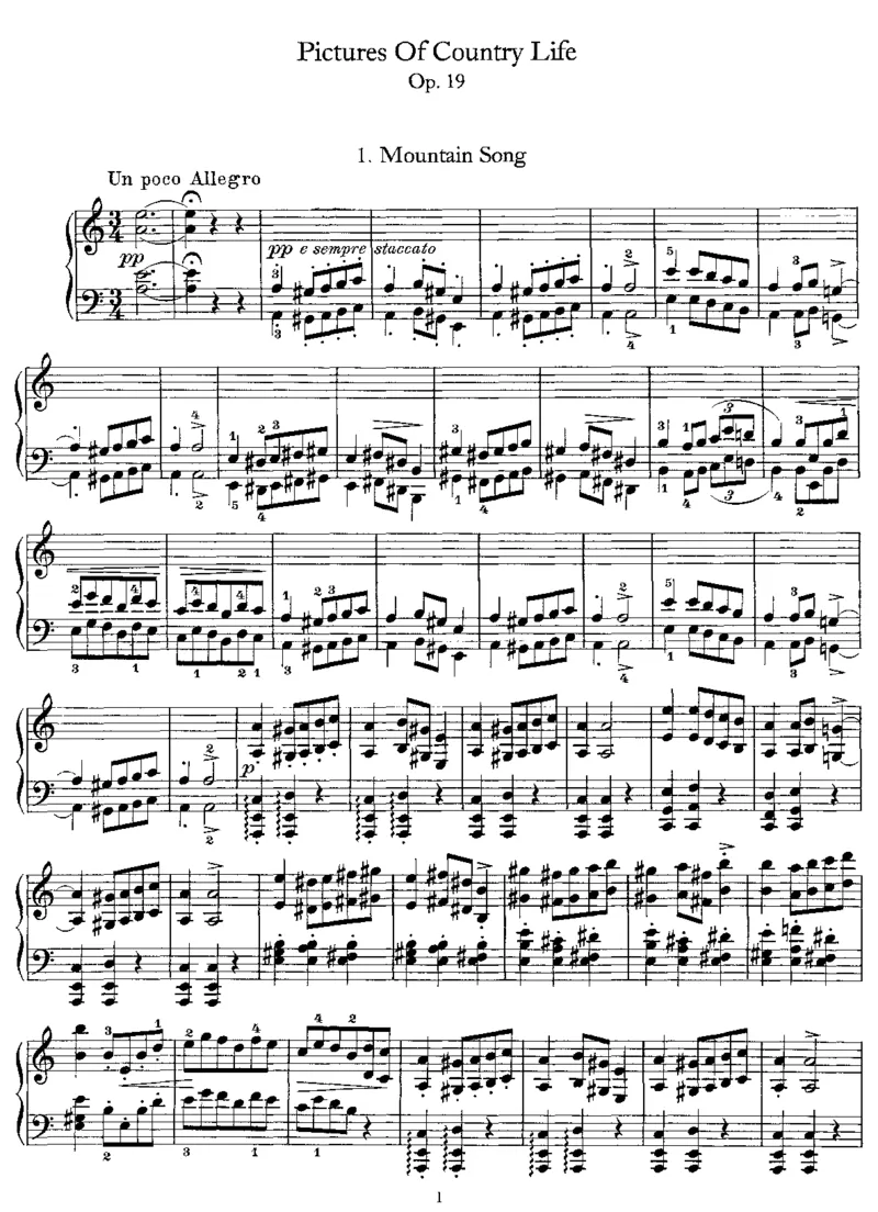 PicturesofCountryLife,Op19_一万首著名钢琴曲谱哈农贝多芬合集视频教学电子版高清无水印可打印_1古典钢琴知名音乐家谱_格里格钢琴谱全集_其他