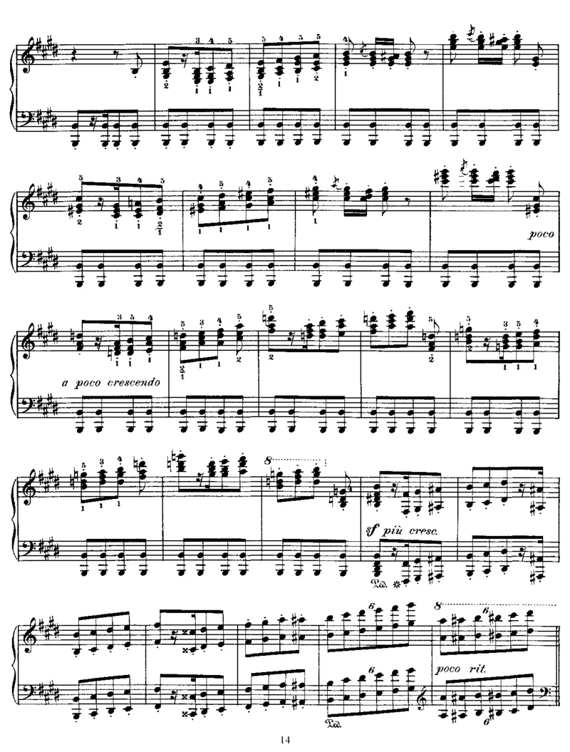 HungarianRhapsodyNo1inc#_NoRestriction_一万首著名钢琴曲谱哈农贝多芬合集视频教学电子版高清无水印可打印_1古典钢琴知名音乐家谱_李斯特钢琴谱全集_匈牙利狂想曲