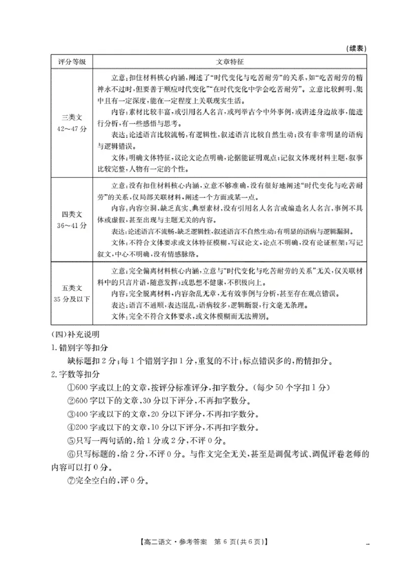 内蒙古2025-2026学年高二上学期期中教学质量检测（26-119B）语文答案_251206金太阳&middot;内蒙古2025-2026学年高二上学期期中教学质量检测（26-119B）（全）
