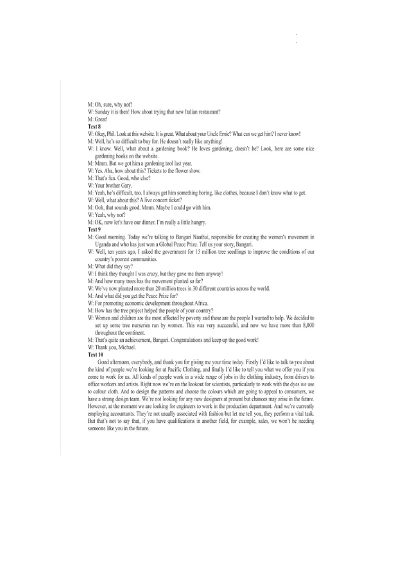 安徽省部分学校2024学年高三上学期11月期中考试英语答案(1)_2023年11月_0211月合集_2024届安徽省A10联盟高三上学期11月段考_安徽省A10联盟2024届高三上学期11月段考英语