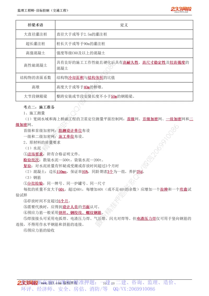 WM_Removed_1-4_监理工程师_2025监理工程师_2025年监理工程师-各大机构_2025年监理-交通目标_05.高频考点-孙.媛媛_专业篇