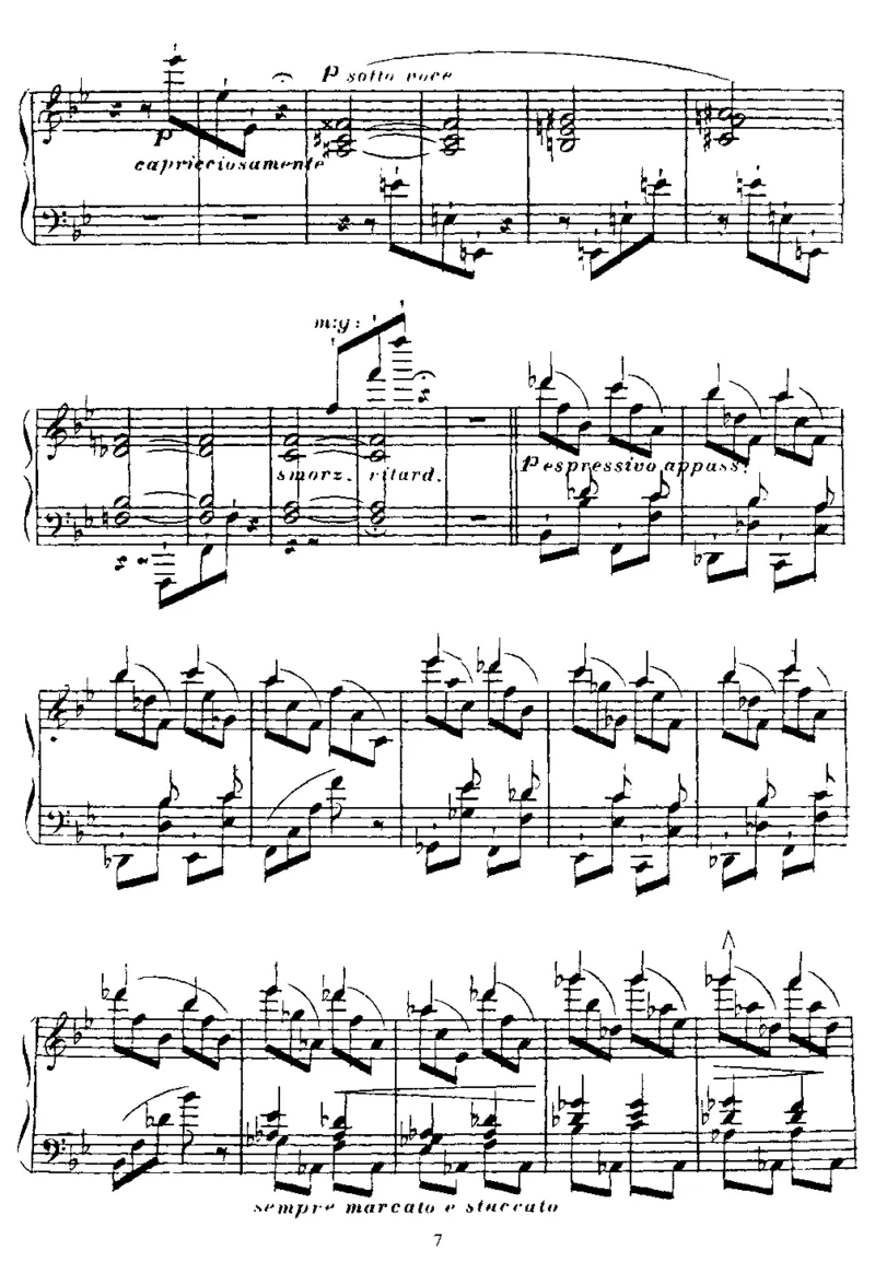 Fruhlingssehnsucht(Schubert)_一万首著名钢琴曲谱哈农贝多芬合集视频教学电子版高清无水印可打印_1古典钢琴知名音乐家谱_李斯特钢琴谱全集_改编舒伯特