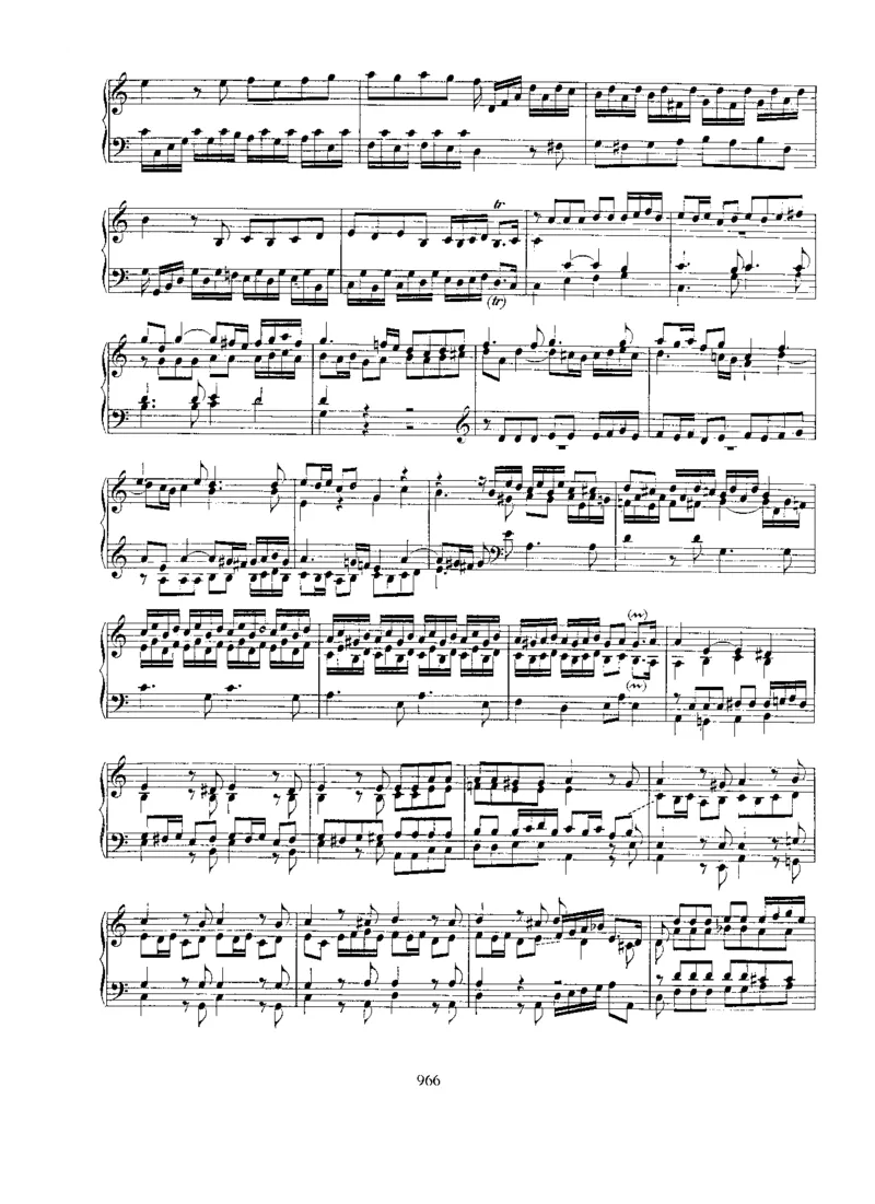 Fugueina,BWV947_一万首著名钢琴曲谱哈农贝多芬合集视频教学电子版高清无水印可打印_1古典钢琴知名音乐家谱_巴赫钢琴谱全集_Preludes，Fantasias，Fugues