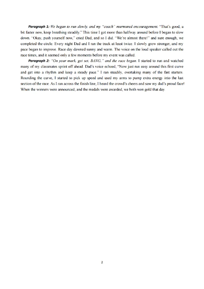 浙江省杭州市八县市2024-2025学年高二上学期期末学业水平测试英语试卷（（PDF版含答案，无听力音频无听力原文）_2024-2025高二（7-7月题库）_2025年02月试卷