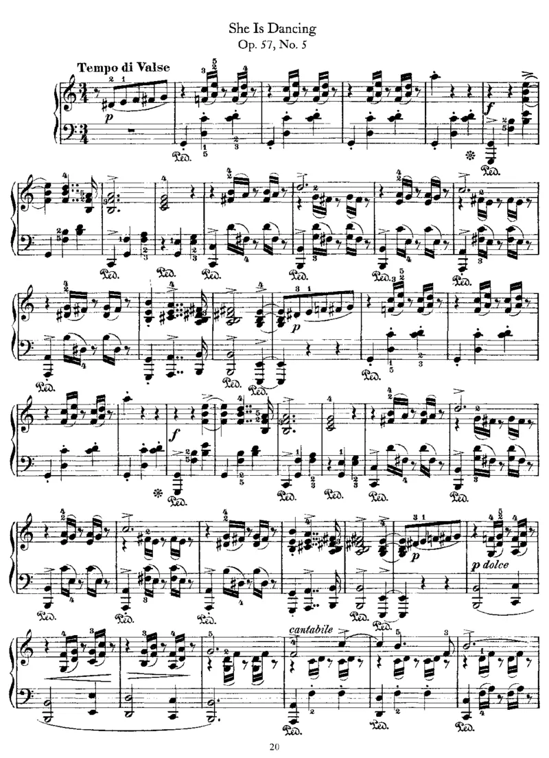 LyricPieces,Op57_一万首著名钢琴曲谱哈农贝多芬合集视频教学电子版高清无水印可打印_1古典钢琴知名音乐家谱_格里格钢琴谱全集_LyricPieces