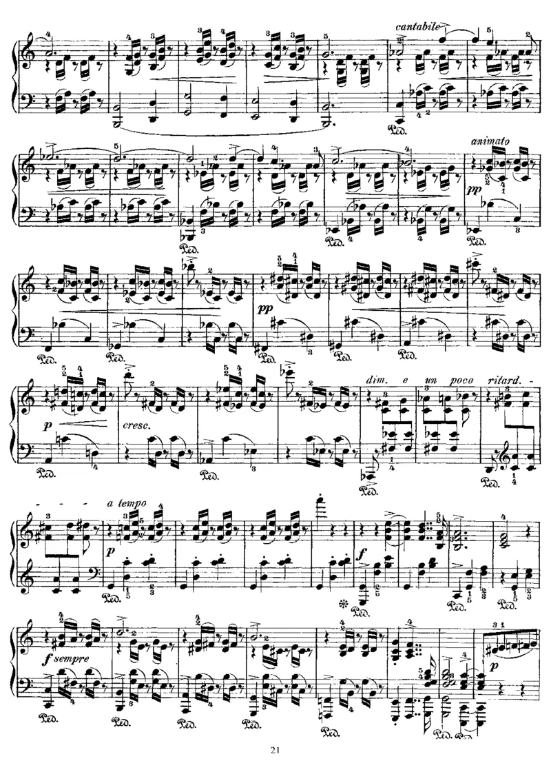 LyricPieces,Op57_一万首著名钢琴曲谱哈农贝多芬合集视频教学电子版高清无水印可打印_1古典钢琴知名音乐家谱_格里格钢琴谱全集_LyricPieces