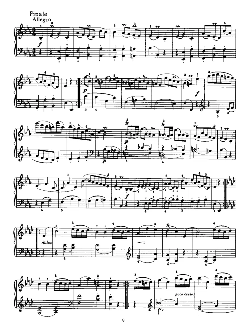 PianoSonataNo38inEb_NoRestriction_一万首著名钢琴曲谱哈农贝多芬合集视频教学电子版高清无水印可打印_1古典钢琴知名音乐家谱_海顿钢琴谱全集_奏鸣曲