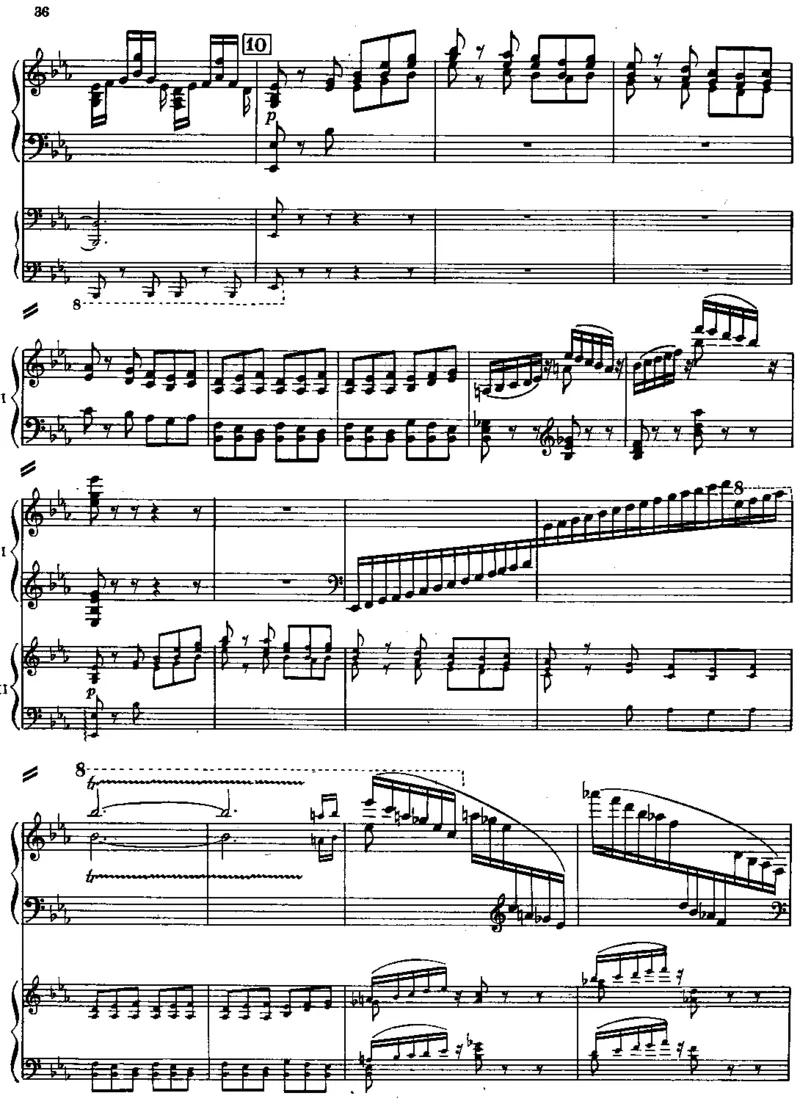 PianoConcertoNo2ing,Op22(2Piano)_一万首著名钢琴曲谱哈农贝多芬合集视频教学电子版高清无水印可打印_1古典钢琴知名音乐家谱_圣桑钢琴谱全集_钢琴协奏曲