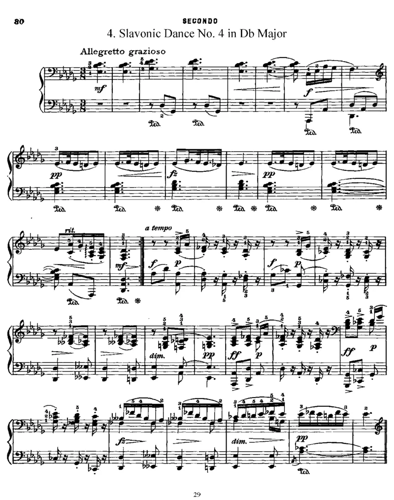 SlavonicDances,Op72(4Hands)_一万首著名钢琴曲谱哈农贝多芬合集视频教学电子版高清无水印可打印_1古典钢琴知名音乐家谱_德沃夏克钢琴谱全集_四手联弹