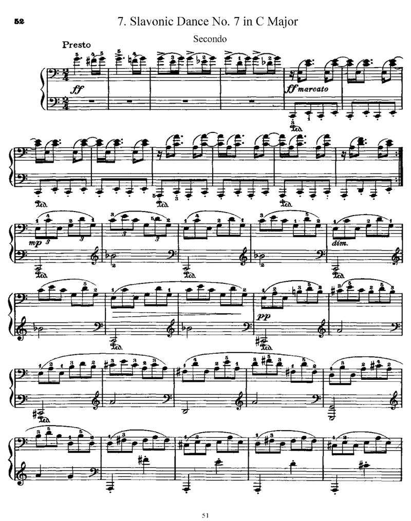 SlavonicDances,Op72(4Hands)_一万首著名钢琴曲谱哈农贝多芬合集视频教学电子版高清无水印可打印_1古典钢琴知名音乐家谱_德沃夏克钢琴谱全集_四手联弹