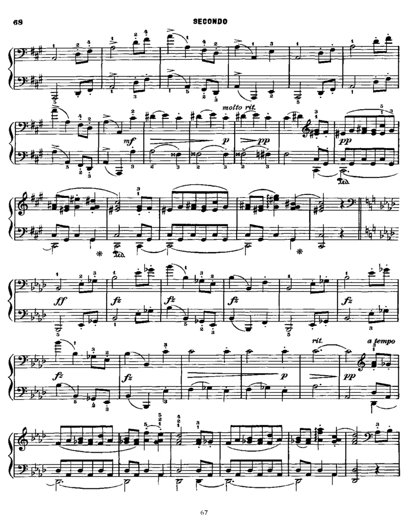 SlavonicDances,Op72(4Hands)_一万首著名钢琴曲谱哈农贝多芬合集视频教学电子版高清无水印可打印_1古典钢琴知名音乐家谱_德沃夏克钢琴谱全集_四手联弹