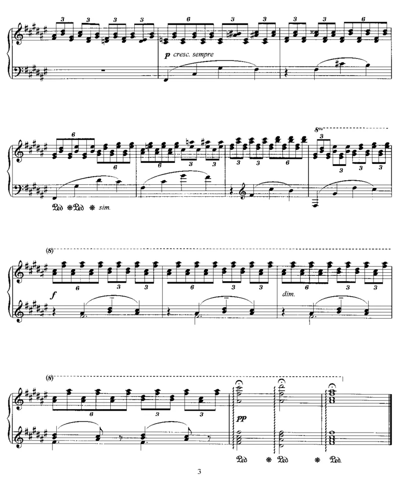 PianoPieceinF#_一万首著名钢琴曲谱哈农贝多芬合集视频教学电子版高清无水印可打印_1古典钢琴知名音乐家谱_李斯特钢琴谱全集_其他作品